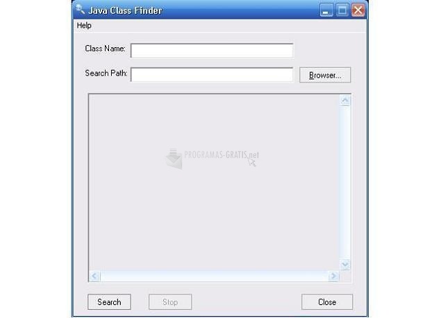 screenshot-Java Class Finder-1