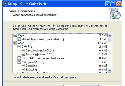 for windows instal K-Lite Codec Pack 17.7.3