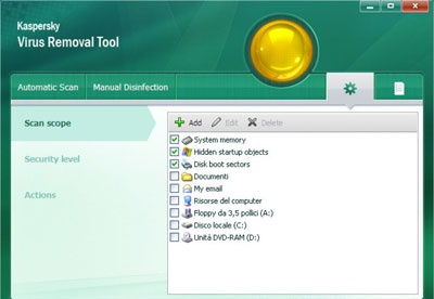 Kaspersky Virus Removal Tool 20.0.10.0 download the new version for ipod