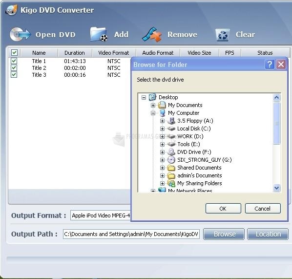 screenshot-Kigo DVD Converter-1