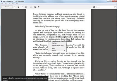 screenshot-Kindle voor PC-1