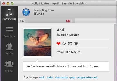 a good lastfm scrobbler for ios