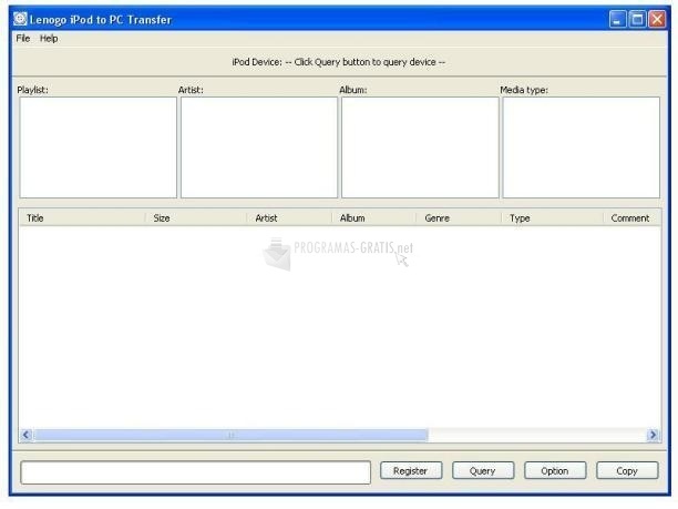 screenshot-Lenogo iPod to PC Transfer-1
