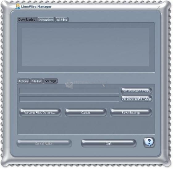 screenshot-LimeWire Manager-1