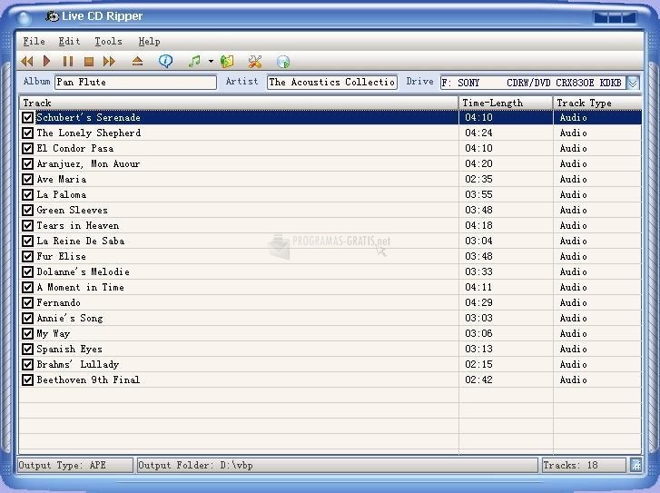 screenshot-Live CD Ripper-1