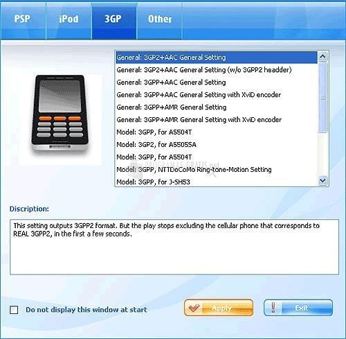 screenshot-Magic 3GP iPod PSP Video Converter-1