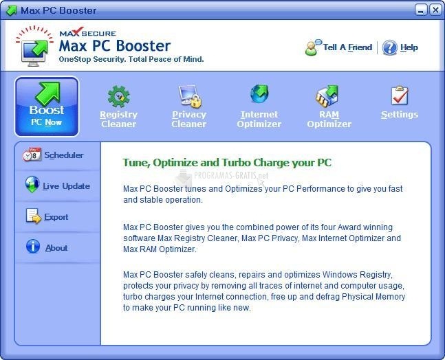booster for pc windows 10