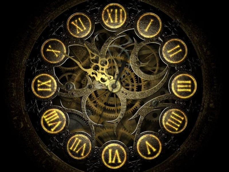 screenshot-Mechanical Clock 3D-1