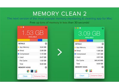 memory clean 3 vs 2