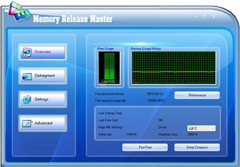 screenshot-Memory Release Master Free Version-1