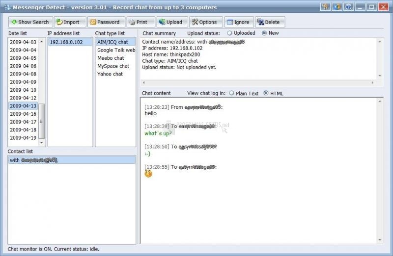 screenshot-Messenger Detect-1