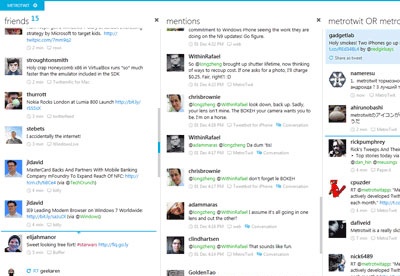 MetroTwit download free for Windows 10 - Windows Twitter Client Software