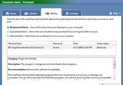 microsoft security essentials update downloads