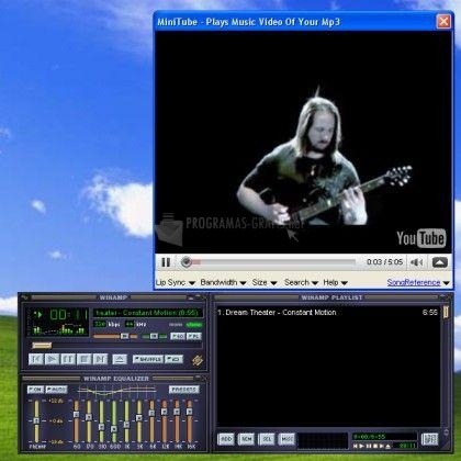 screenshot-MiniTube para Winamp-1