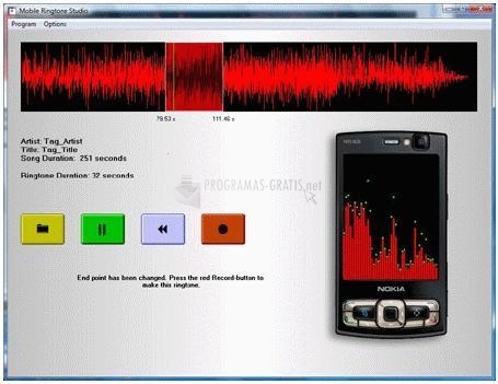 screenshot-Mobile Ringtone Studio for Nokia-1
