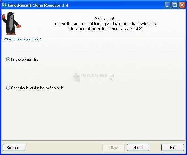 screenshot-MoleskinSoft Clone Remover-1