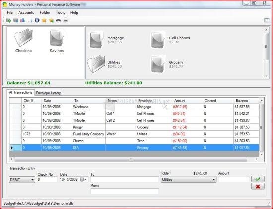screenshot-Money Folders-1