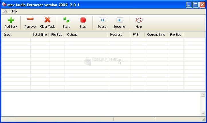 screenshot-MOV Audio Extractor 2009-1