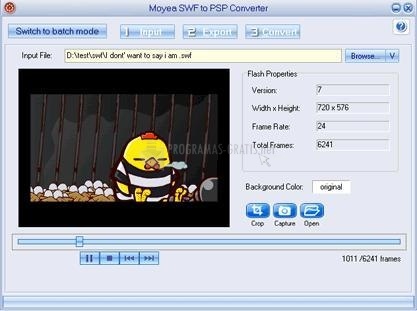screenshot-Moyea SWF to PSP Converter-1