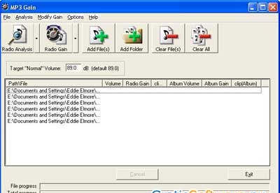 mp3 gain normalizer