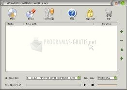 screenshot-MP3/WAV/OGG/WMA/AC3 to CD Burner-1