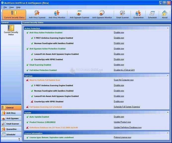 screenshot-MultiCore Antivirus and Spyware-1