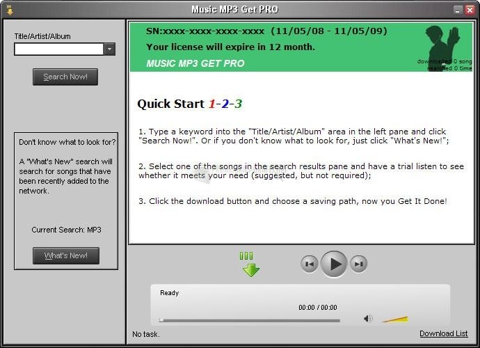 screenshot-Music MP3 Get-1