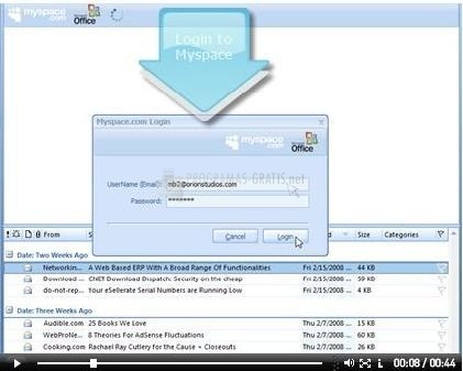screenshot-Myspace for Outlook-1