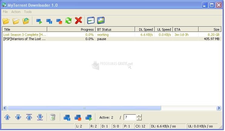 screenshot-MyTorrent Downloader-1