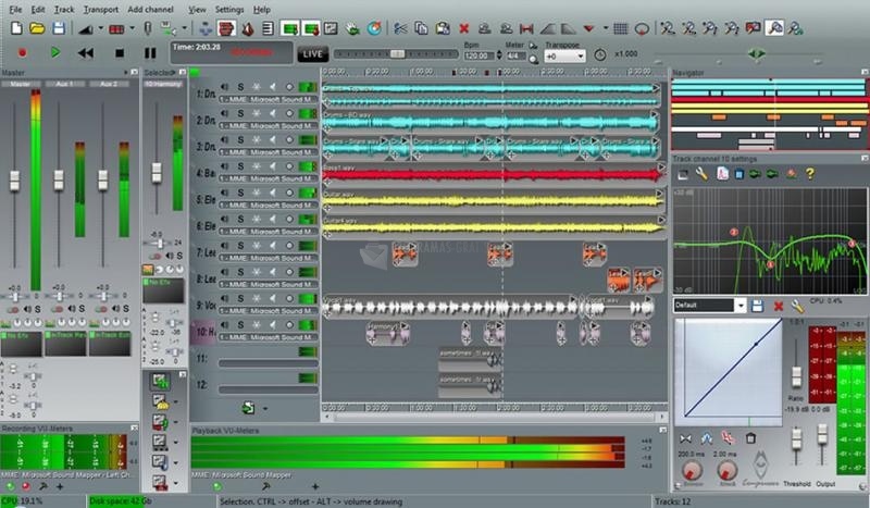 screenshot-N-Track Studio 64bits-1