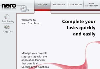 nero 6 startsmart free download