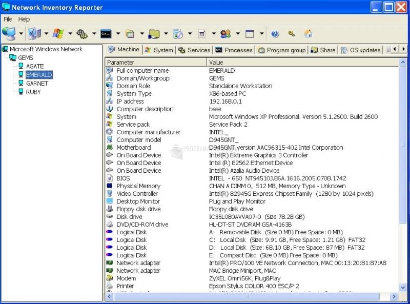 screenshot-Network Inventory Reporter-1