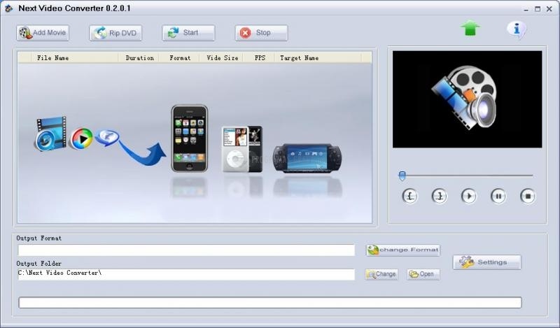 screenshot-Next Video Converter-1