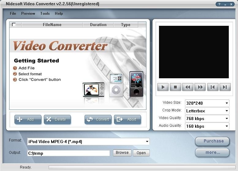 screenshot-Nidesoft Video Converter-1