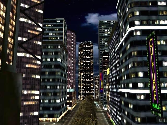 screenshot-Night City 3D Screensaver-1