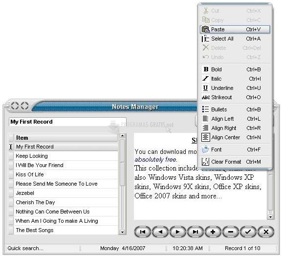 screenshot-Notes Manager-1