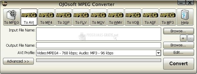 screenshot-OJOsoft MPEG Converter-1