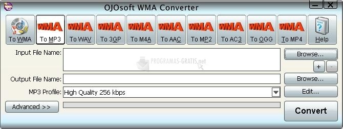 screenshot-OJOsoft WMA Converter-1