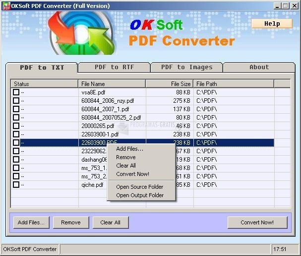 screenshot-OKSoft PDF Converter-1