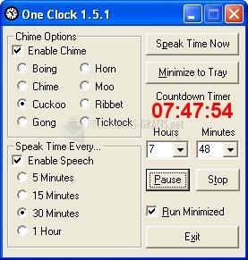 screenshot-One Clock-1