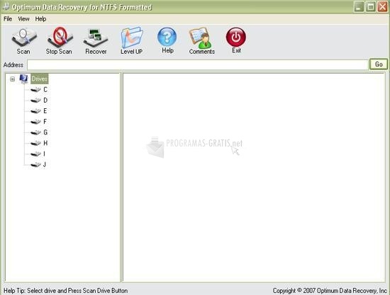 screenshot-Optimum Data Recovery NTFS Format-1