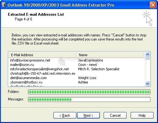 screenshot-Outlook Email Address Extractor-1