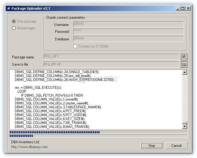 screenshot-Package Uploader-1