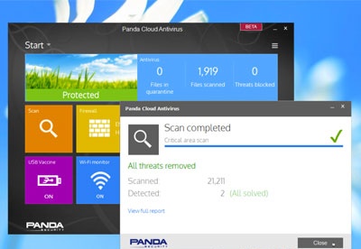 panda cloud free antivirus