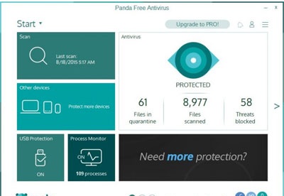 panda free antivirus