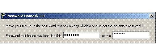 screenshot-Password Unmask-1