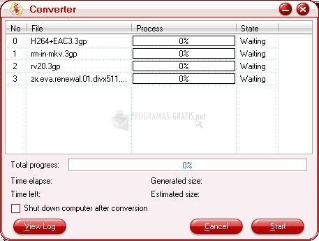 screenshot-Pavtube Video to 3GP Converter-1