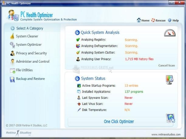 screenshot-PC Health Optimizer-1