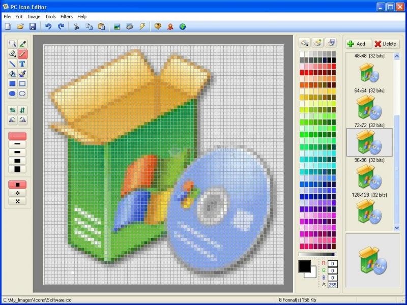 screenshot-PC Icon Editor-1
