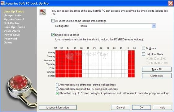 screenshot-PC Lock Up Professional-1